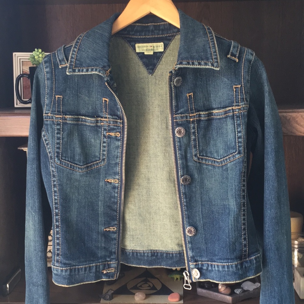 Tommy Jeans Denim Zip Jacket